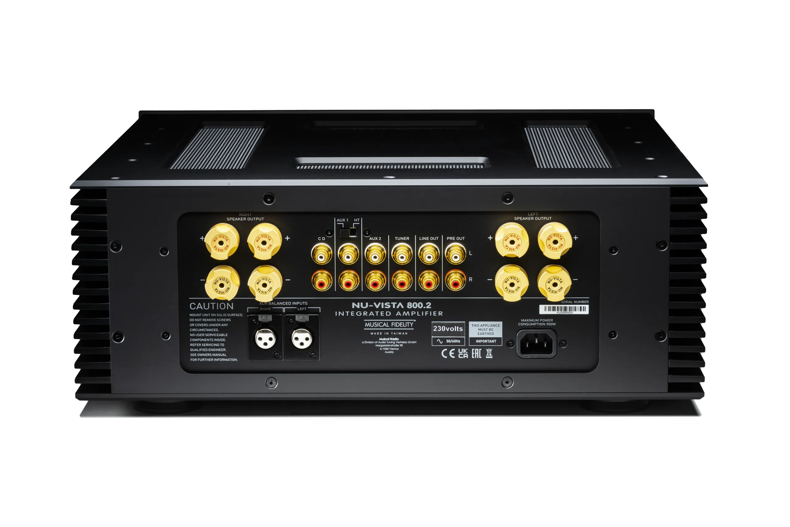 Musical Fidelity Nu-Vista 800.2 Integrated Amplifier