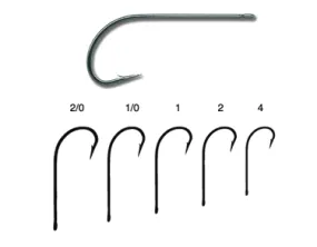Mustad Stinger Deer Hair Hook #2 25 Pack