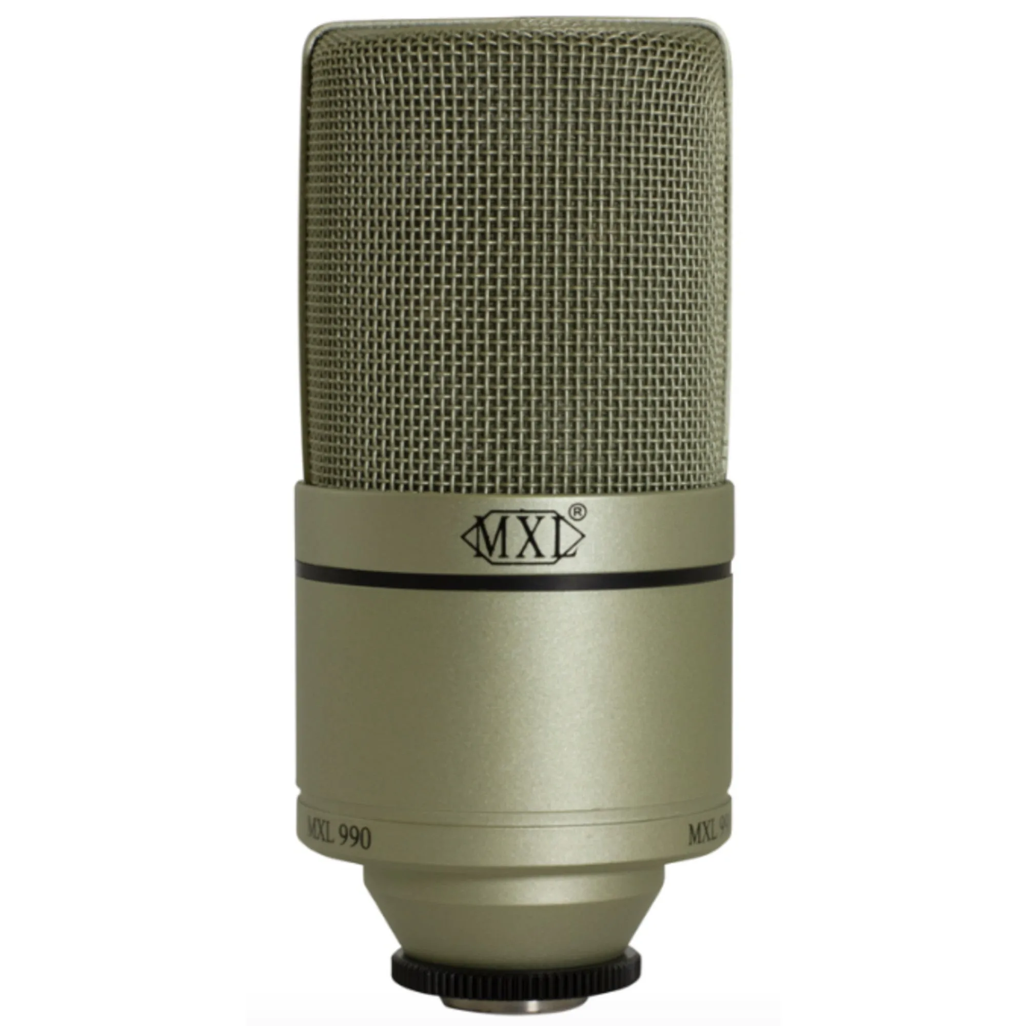 MXL 990 Complete Microphone Bundle with Integrated Pop Filter/Shockmount Kit