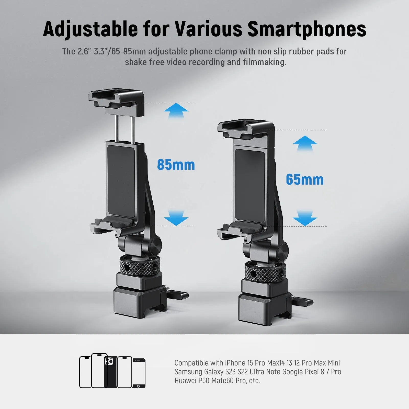 NEEWER GA010 Phone Tripod Mount For DJI RS4 RS3 Pro RS2 RSC2