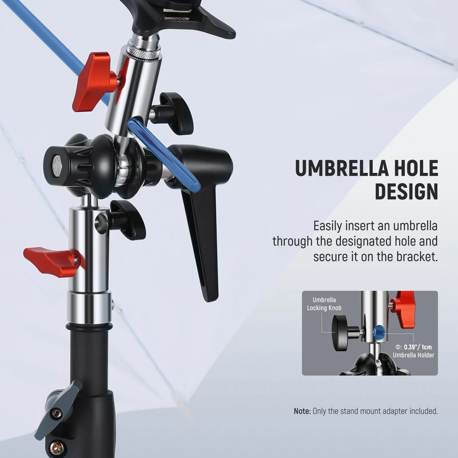 NEEWER UA020 Heavy Duty Light Stand Head Adapter