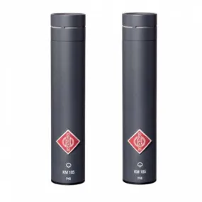 Neumann KM 185 MT Stereo Matched Microphone Pair (Matte Black)