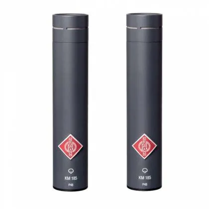Neumann KM 185 MT Stereo Matched Microphone Pair (Matte Black)
