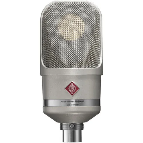 Neumann TLM 107 STUDIO Multi-Pattern Large Diaphragm Condenser Microphone (Studio Set, Nickel)