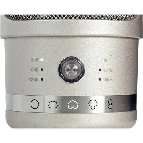 Neumann TLM 107 STUDIO Multi-Pattern Large Diaphragm Condenser Microphone (Studio Set, Nickel)