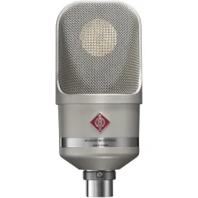 Neumann TLM 107 STUDIO Multi-Pattern Large Diaphragm Condenser Microphone (Studio Set, Nickel)
