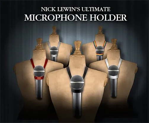 Nick Lewin's Ultimate Microphone Holder (Black)