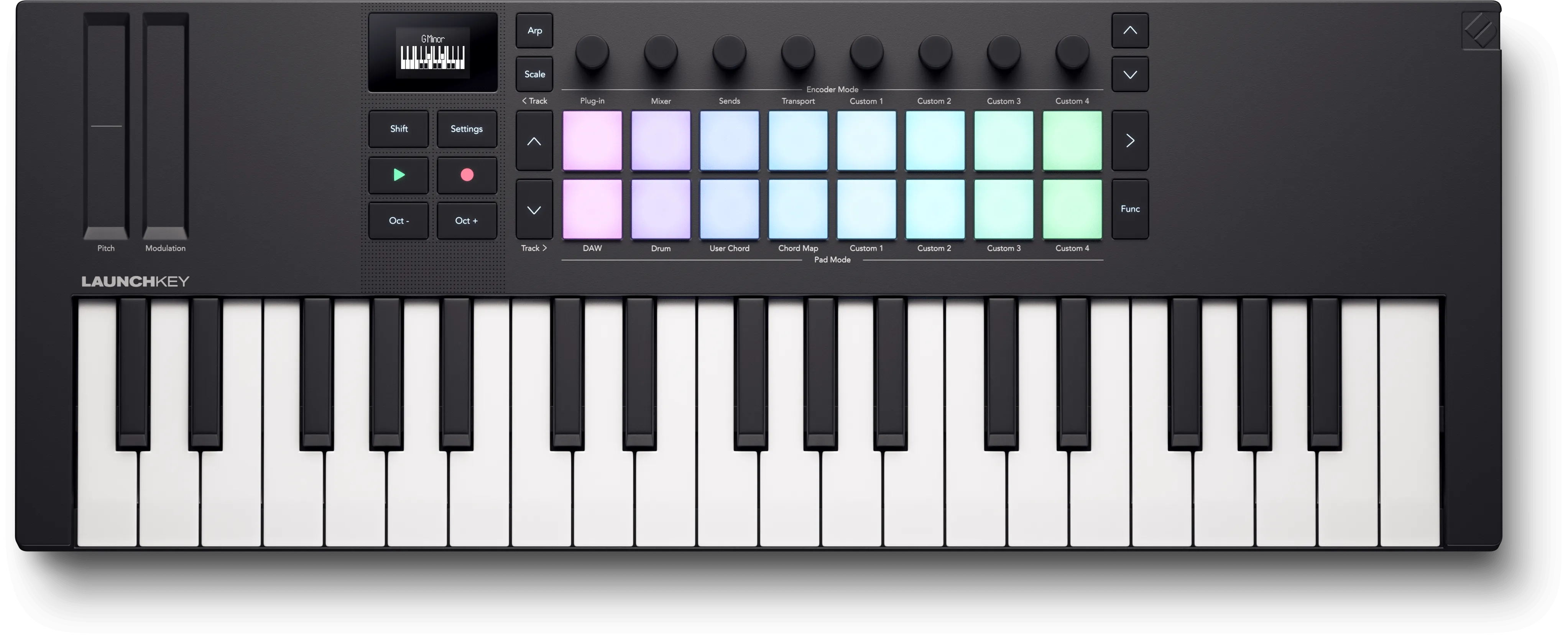 Novation LAUNCHKEY MINI 37 MK4 MIDI Controller Keyboard - 37 Mini Keys