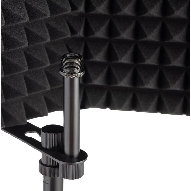 On-Stage ASMS3000 Foldable Adjustable Isolation Shield