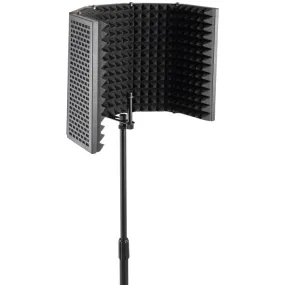 On-Stage ASMS3000 Foldable Adjustable Isolation Shield