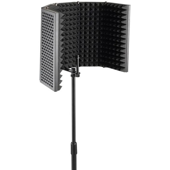 On-Stage ASMS3000 Foldable Adjustable Isolation Shield