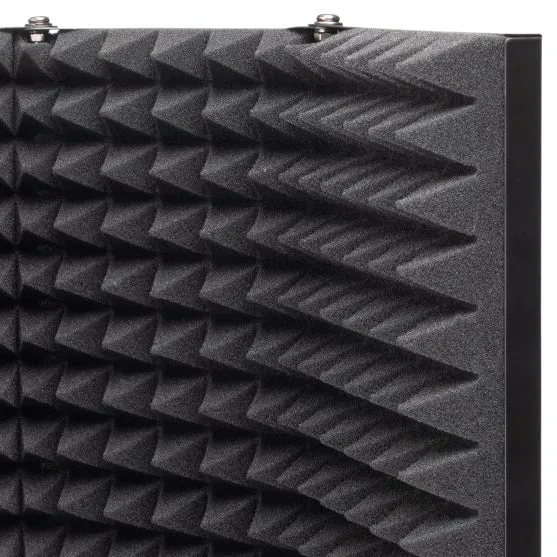 On-Stage ASMS3000 Foldable Adjustable Isolation Shield