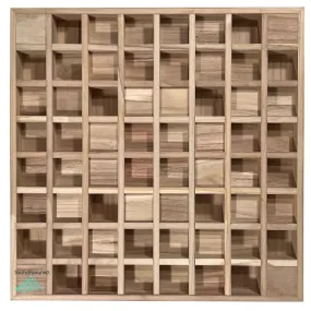 Paulownia Wood Acoustic Diffuser Panel