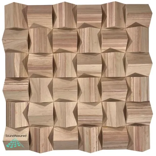 Paulownia Wood Acoustic Diffuser Panel