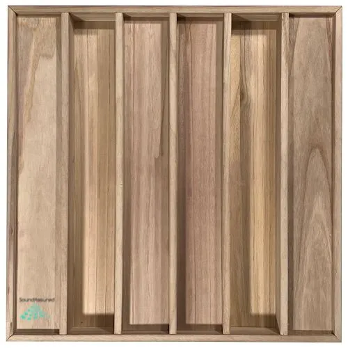 Paulownia Wood Acoustic Diffuser Panel