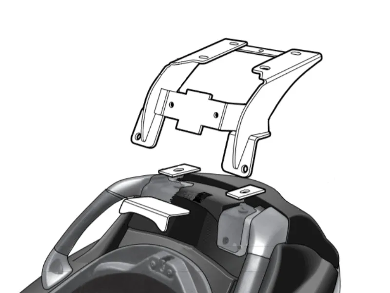 Piaggio MP3 500 Sport (11-17) SHAD Top Box Fitting Kit