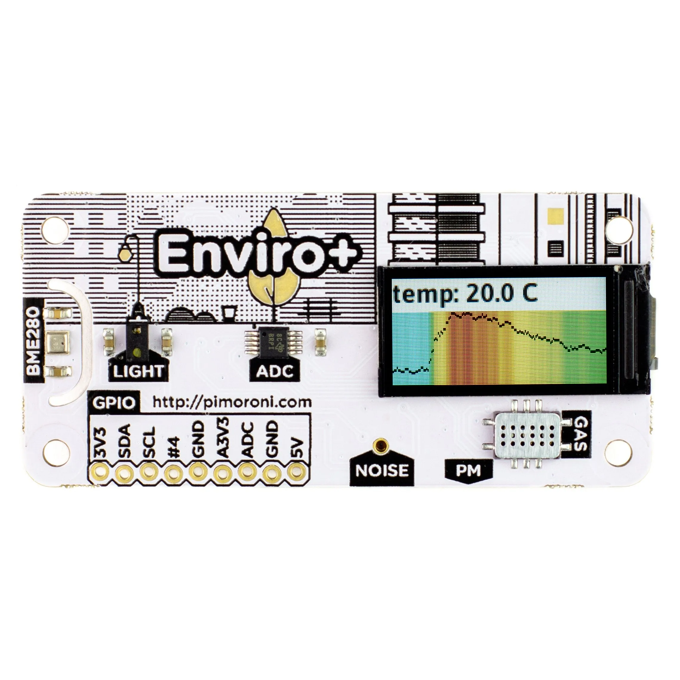 Pimoroni Enviro for Raspberry Pi