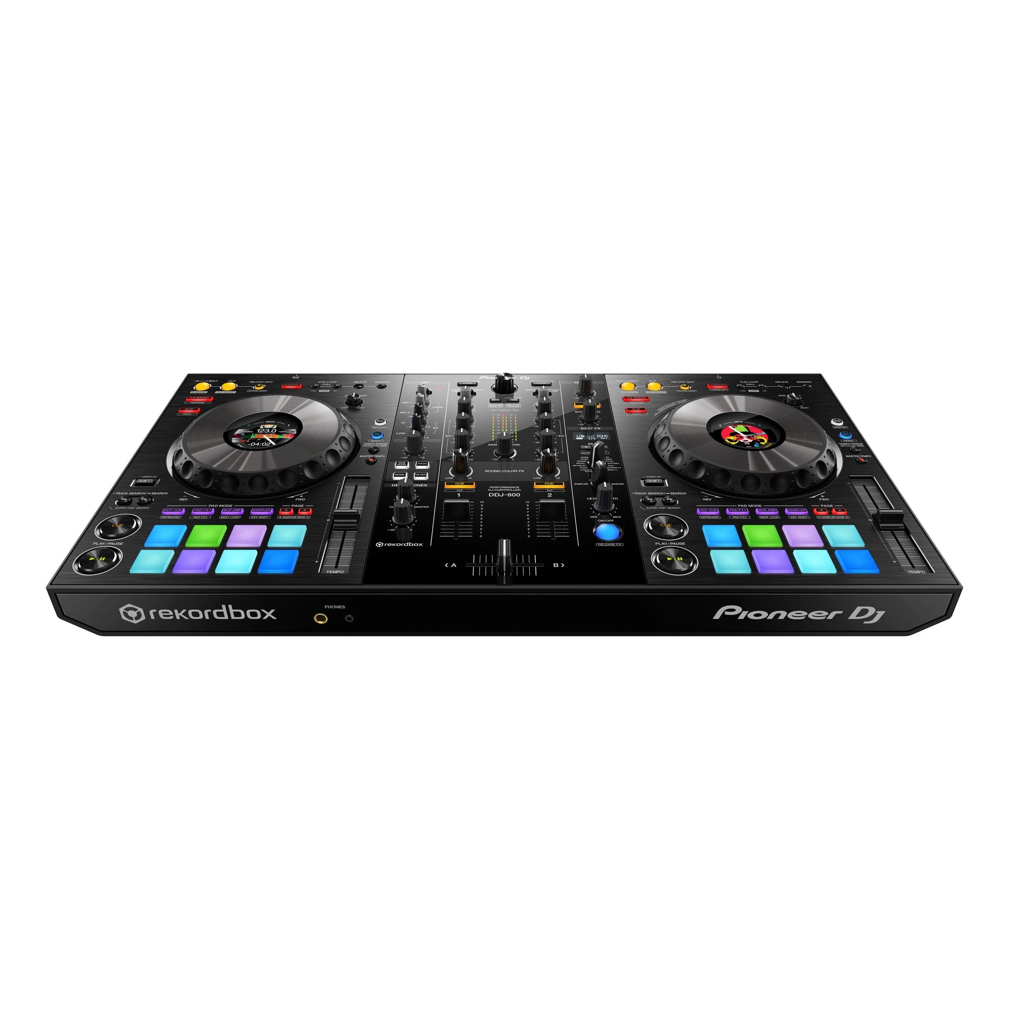 Pioneer DDJ-800 2-Channel Performance Dj Controller & GU-EVA-2816-4 Soft Case Bundle