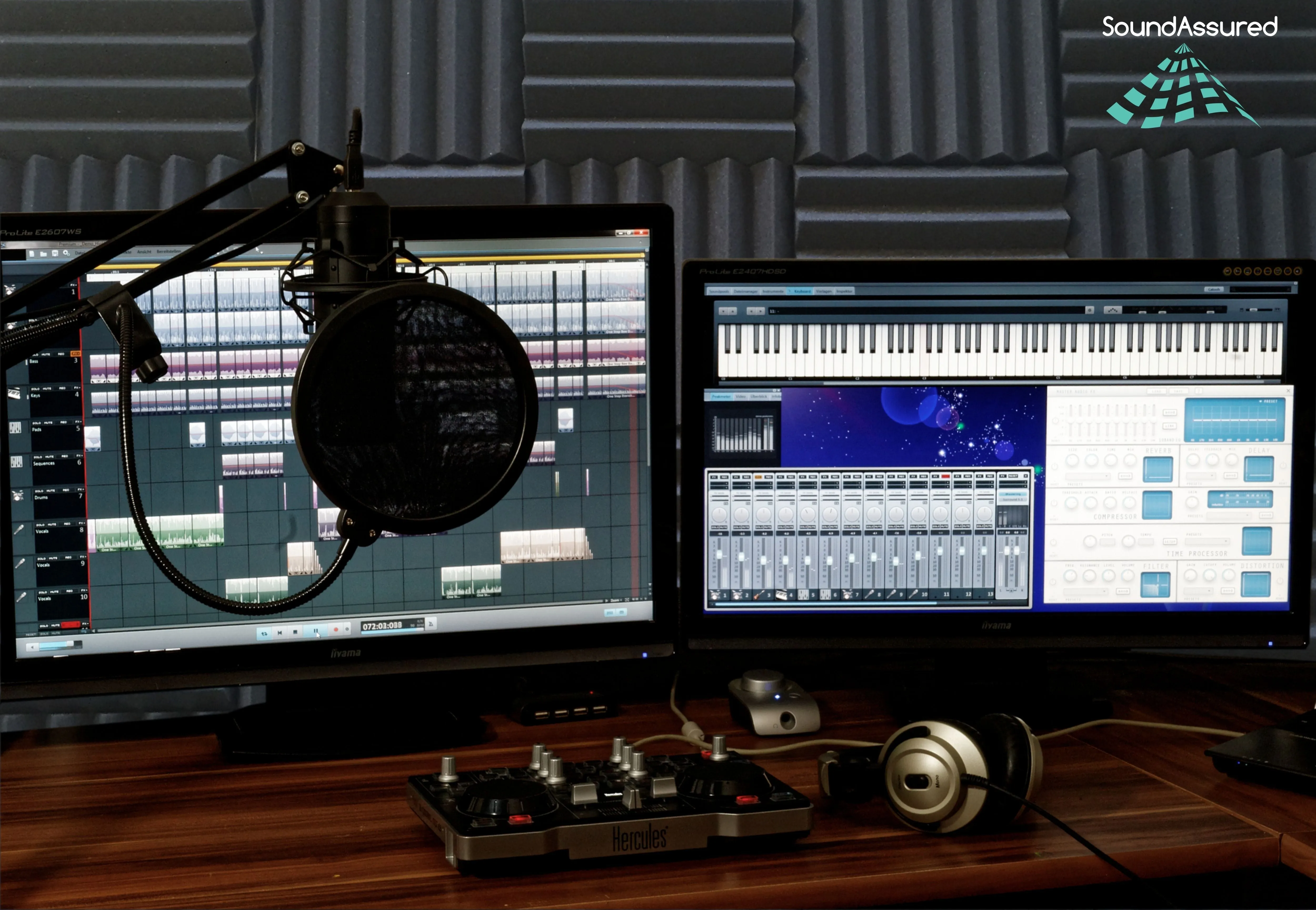 Pop Filter / Microphone Wind Shield