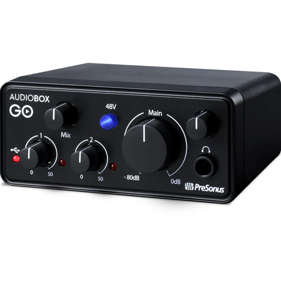 Presonus Audiobox GO Ultra-Compact 2x2 Audio Interface