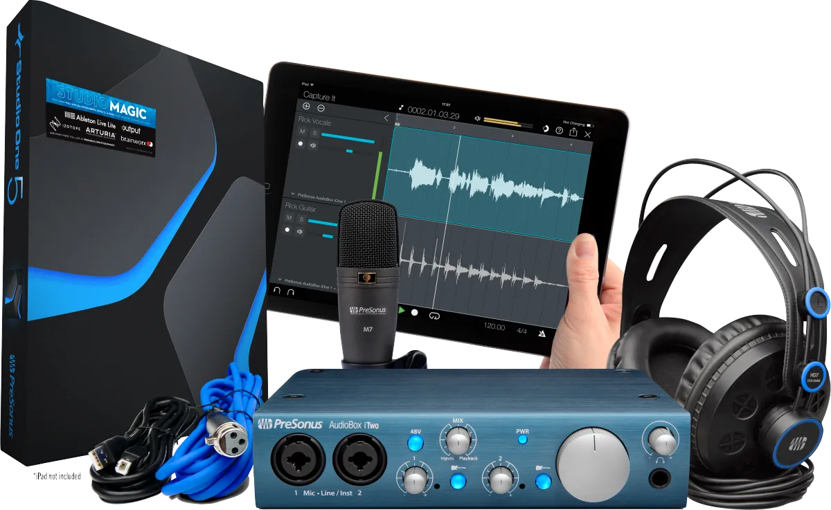 PreSonus AudioBox  iTwo Studio Blue