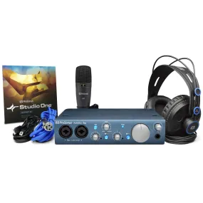 PreSonus Audiobox iTwo Studio Recording & Production Package
