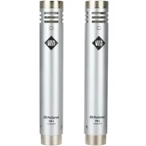 Presonus Stereo Matched Pair of Small-Diaphragm Cardioid Condenser Microphones PM-2