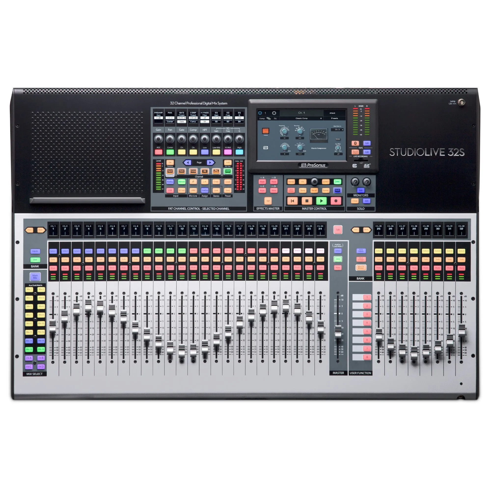 PreSonus StudioLive 32S: 32-Channel Digital Mixer and USB Audio Interface