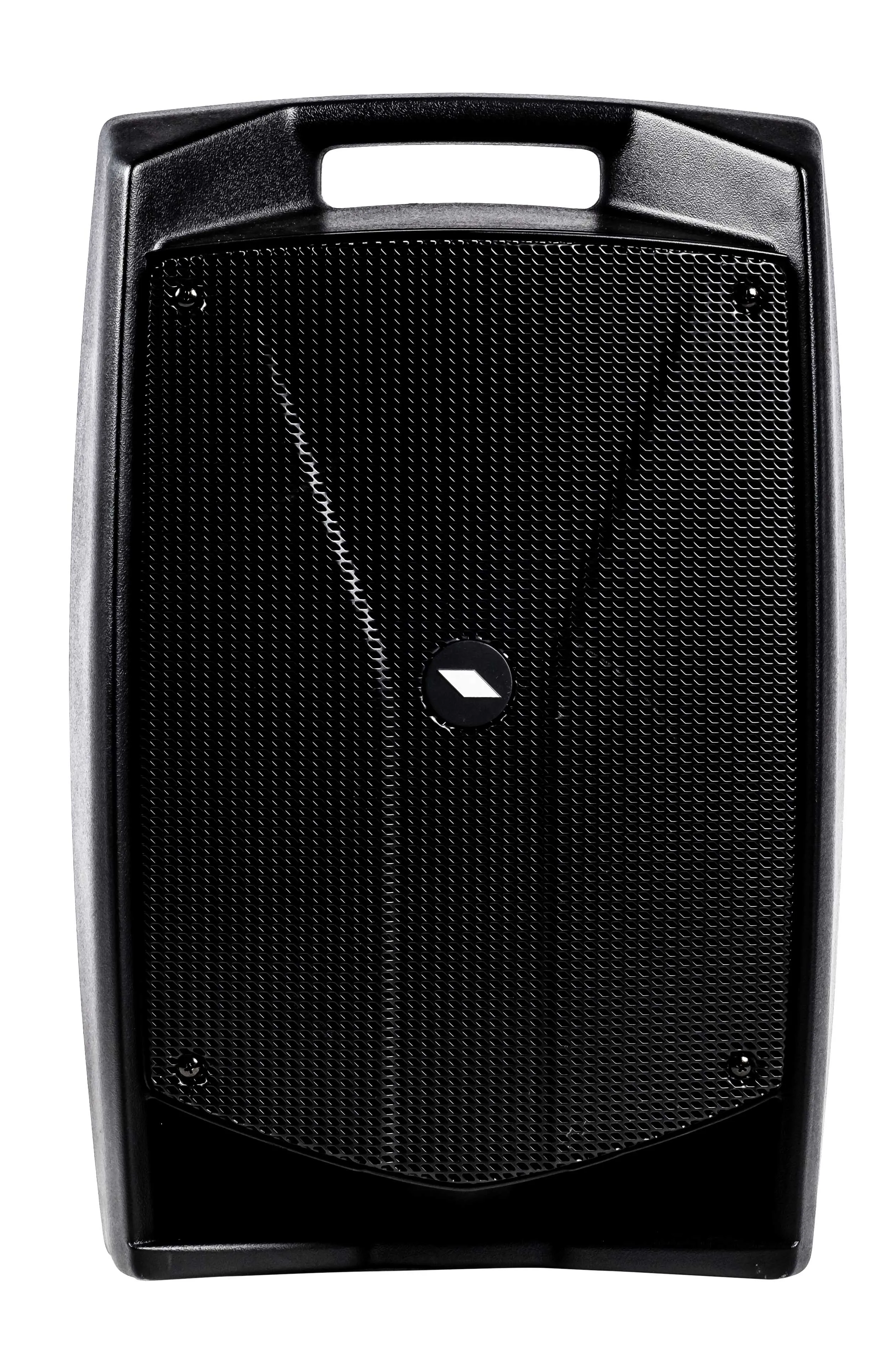 Proel V10WAVE V-WAVE Series Bi-Amplified 2-Way 10" Loudspeaker Sound System with 3-Channel Mixer and Media Player
