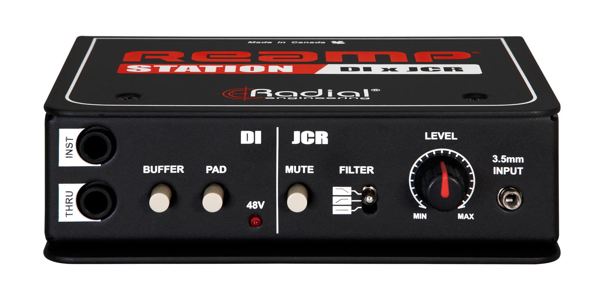 Radial Reamp Station - DI Box & JCR Reamp Combo