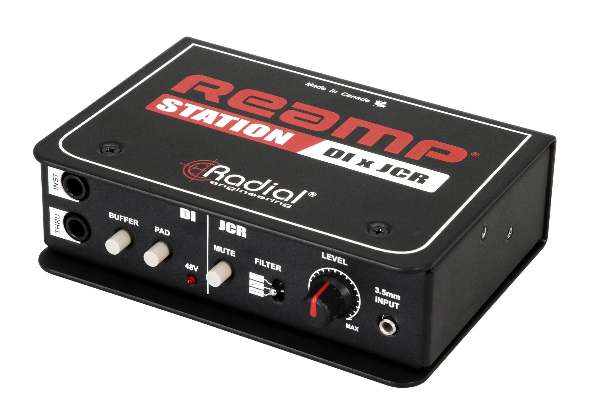 Radial Reamp Station - DI Box & JCR Reamp Combo