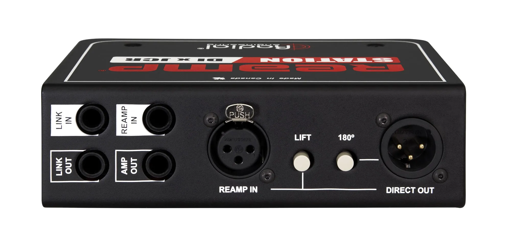 Radial Reamp Station - DI Box & JCR Reamp Combo