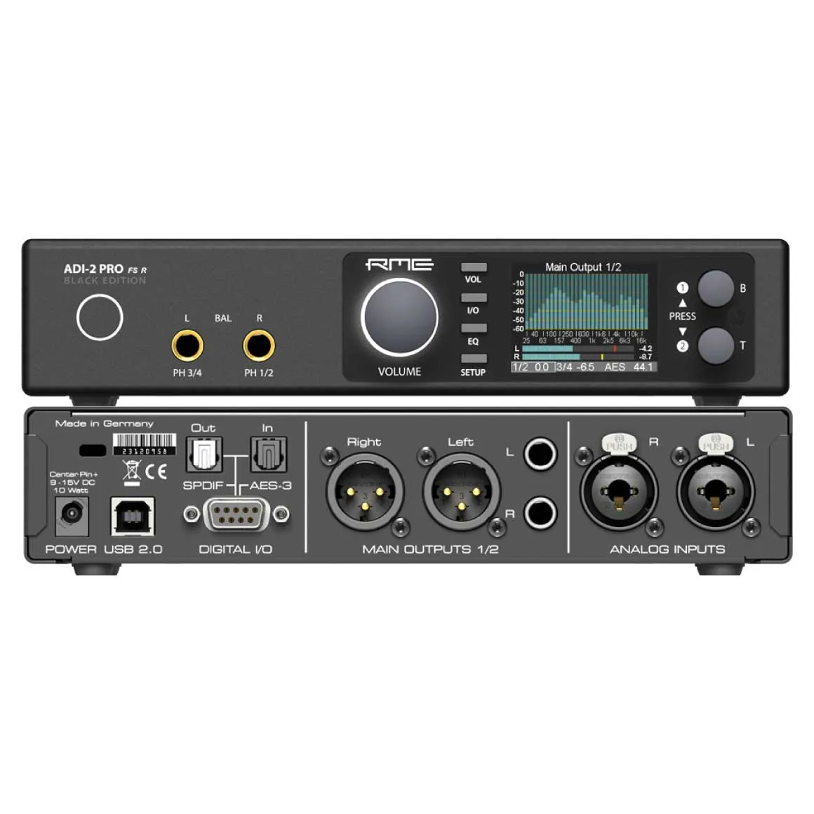 RME - ADI-2 Pro FS R Black Edition