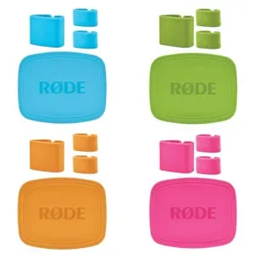 Rode COLORS Colour-Coded Caps and Cable Clips for NT-USB Mini Microphones (Set of 4)