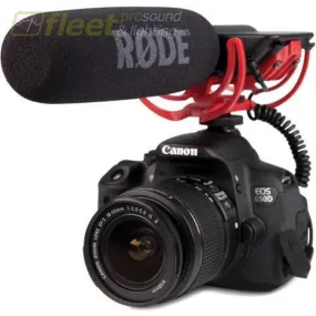 Rode Video Camera Directional Mic with Rycote LYR Mount - VIDEOMIC RYCOTE