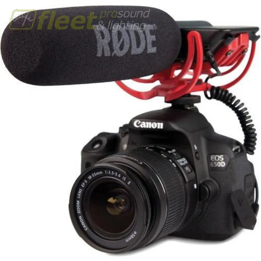 Rode Video Camera Directional Mic with Rycote LYR Mount - VIDEOMIC RYCOTE