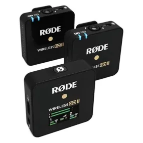 RODE WIRELESS GO II Dual Channel Wireless Microphone System