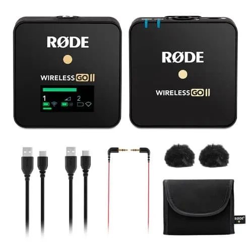 Rode Wireless GO II Single Set Wireless Microphone System