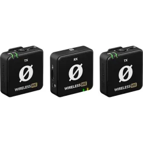 RODE Wireless ME Dual Compact Digital Wireless Microphone System (2.4 GHz, Black)