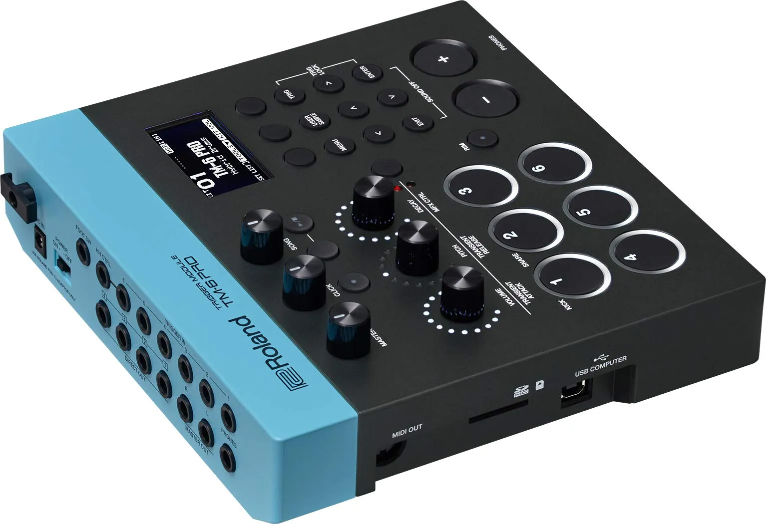 Roland Acoustic Drum Trigger Module (TM-6 PRO)