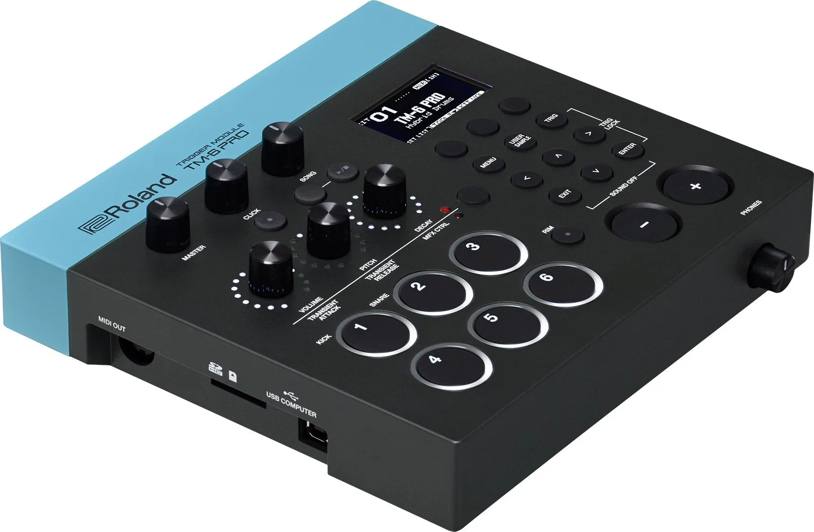 Roland Acoustic Drum Trigger Module (TM-6 PRO)