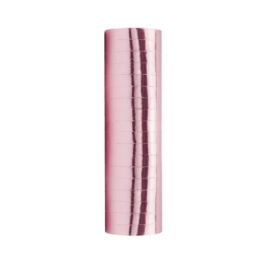 Rose Gold Throwing Streamers (Pack of 18)