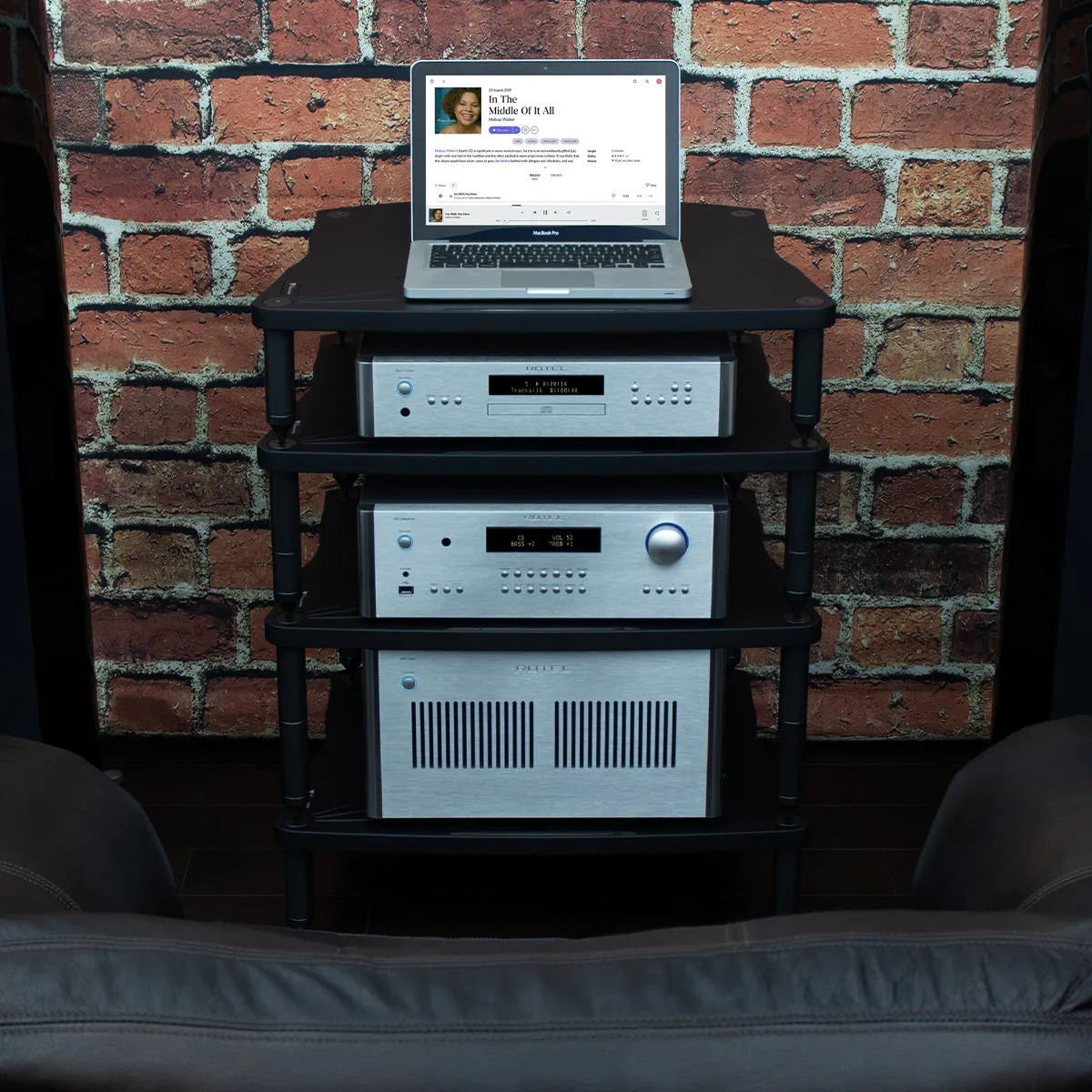 Rotel RC-1590MKII Preamplifier (Silver)