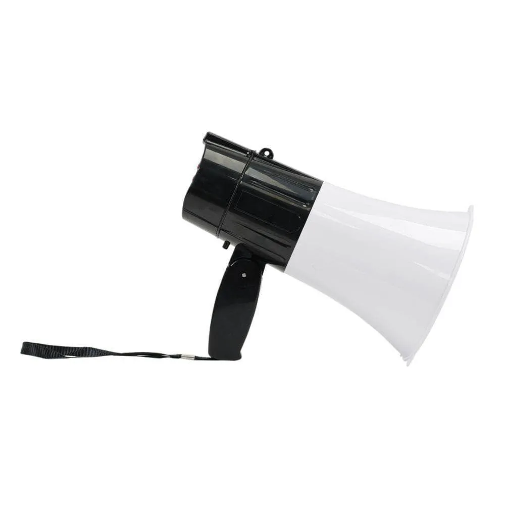 SA-MEGA10 - Lightweight Compact Megaphone Bullhorn with LED Lights and Siren