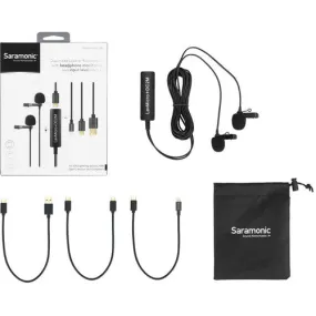 Saramonic LavMicro   DC2M Dual Omnidirectional Lavalier