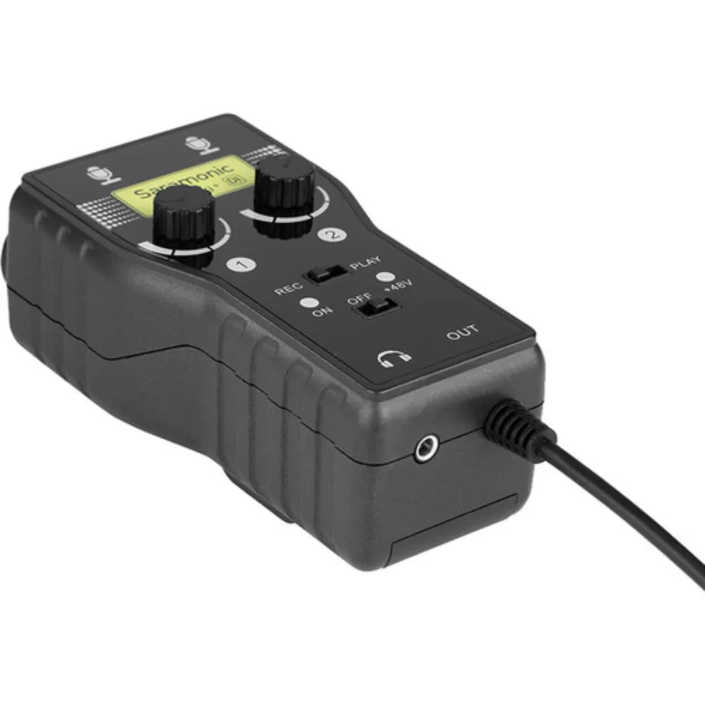 Saramonic SmartRig  Di, Two-Channel Mic and Guitar Interface with Lightning Connector