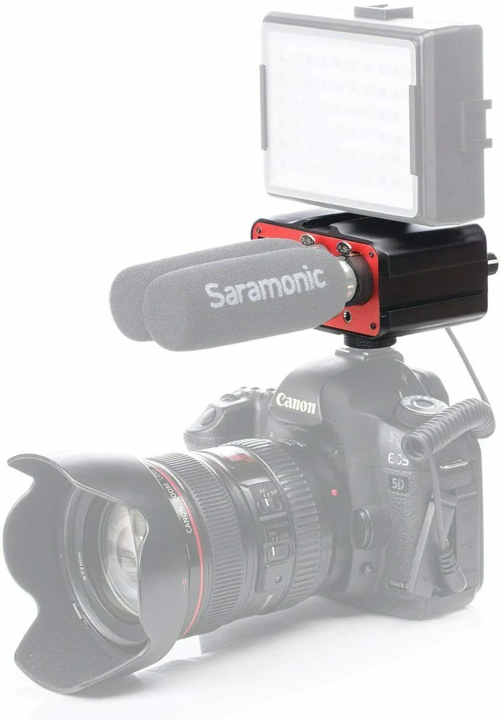 Saramonic SR-PAX1 2-Channel On-Camera XLR, 1/4" & 1/8" Audio Mixer,  48V Preamps