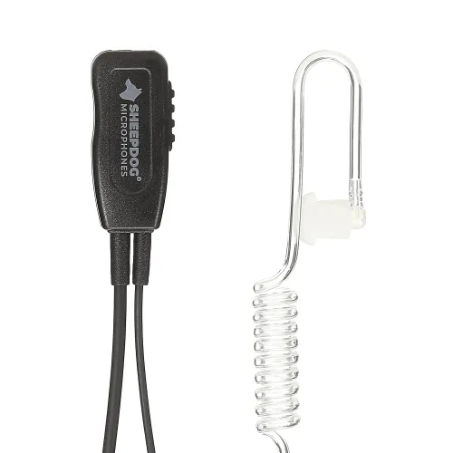 Sheepdog ALPHA Lapel Microphone, Motorola 2-Pin