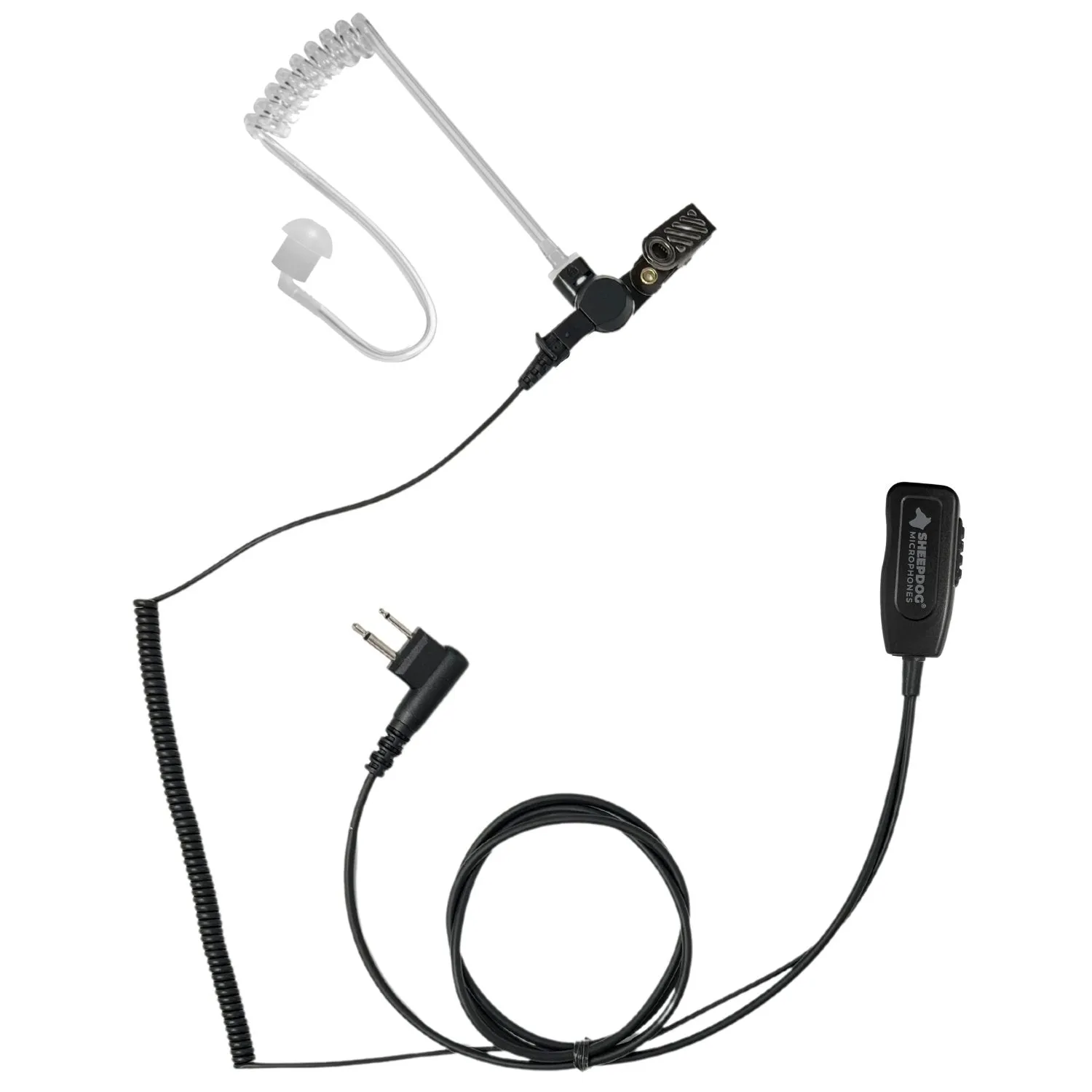 Sheepdog ALPHA Lapel Microphone, Motorola 2-Pin
