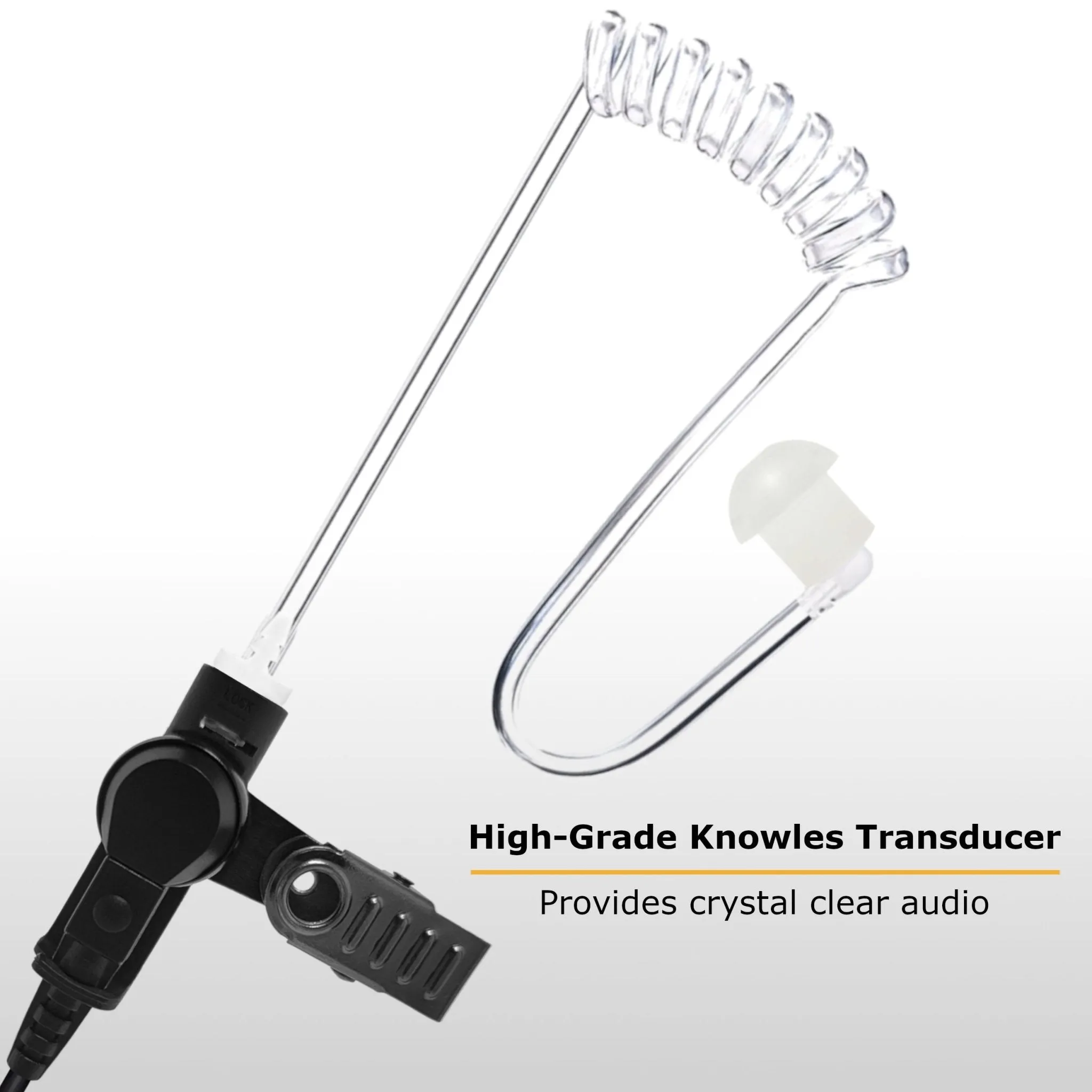 Sheepdog ELITE QD 2-Wire Surveillance Mic, Motorola APX
